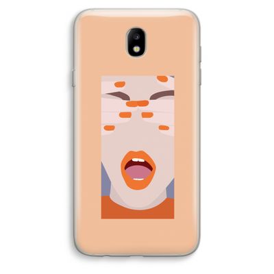 Surprise: Samsung Galaxy J7 (2017) Transparant Hoesje