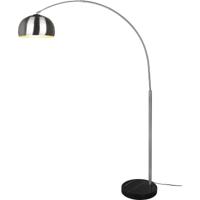 Moderne LED Vloerlamp met E27 Fitting - Mat Nikkel - 1-lichts