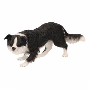 Honden beeldje - Border Collie - 17 cm - beelden hond