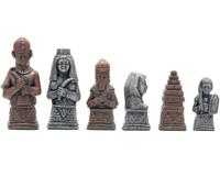 Berkeley Chess Egyptische Metalen Schaakstukken