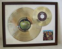 Gouden dubbel plaat The Beatles Sergeant Pepper
