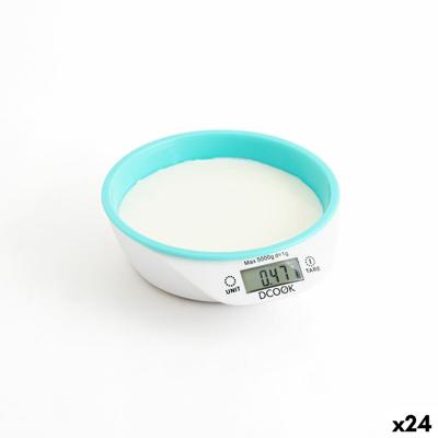 Keukenweegschaal Dcook Gallery Wit Groen 5 kg 1 L (24 Stuks)