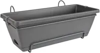 Elho barcelona all-in-1 balkonbak 50 cm antraciet