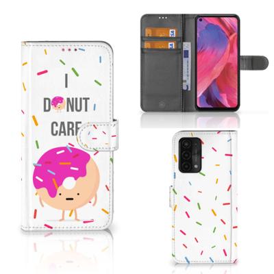 OPPO A54 5G | A74 5G | A93 5G | Book Cover | Donut Roze