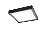 Disc 285x285 zwart 2700K LED 22W + sensor