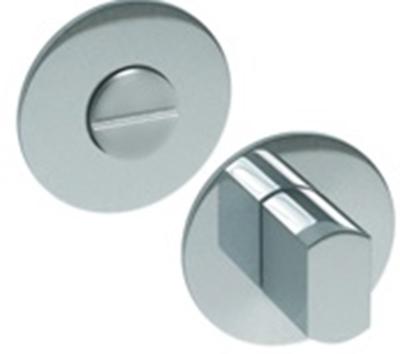 WC garnituur vlak rond FR rvs mat WC 6-7mm