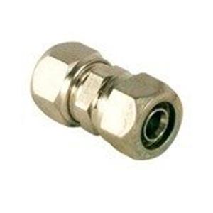 Nemo Go Pex Alu klem mof Ø20mm x Ø20mm verchroomd A48503