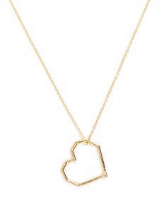 Aliita collier en or 9ct pendentif cœur