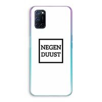 Negenduust vierkant: Oppo A52 Transparant Hoesje