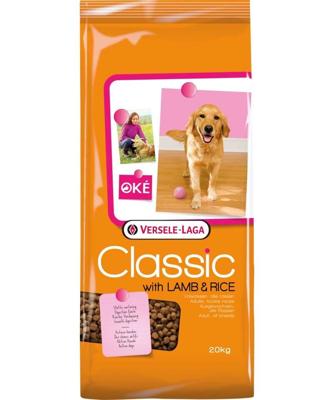 VERSELE-LAGA Classic Lamb & Rice - droog hondenvoer - 20 kg