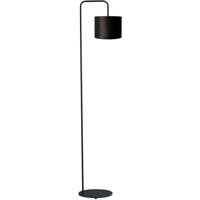 Masterlight Vloer SchemerlampVenus 152cm met zwarte lampenkap - 1262-05-6580-05-20