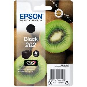 Epson 202 6.9ml 250pagina's Zwart inktcartridge - [C13T02E14020]