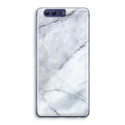 Witte marmer: Honor 9 Transparant Hoesje