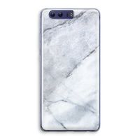 Witte marmer: Honor 9 Transparant Hoesje