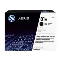 HP 81A tonercartridge - Zwart - Standaardcapaciteit 10.500 pagina's