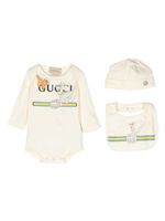 Gucci Kids lot de trois bodys The Jetsons - Jaune - thumbnail