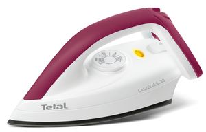 Tefal EasyGliss FS4030 strijkijzer Droogstrijken Durilium-zoolplaat Bordeaux rood, Wit 1200 W