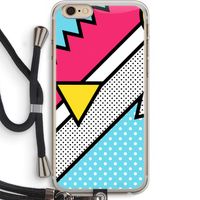 Pop Art #3: iPhone 6 PLUS / 6S PLUS Transparant Hoesje met koord