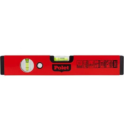Polet Waterpas Aluminium 2 libellen 30cm