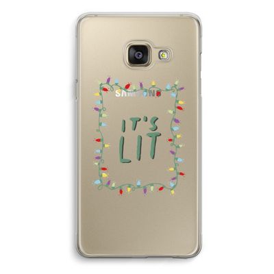 It's Lit: Samsung A3 (2017) Transparant Hoesje
