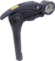 Stuurpen 1" Promax aluminium 0-70° verstelbare hoek met ø31,8 mm klem - zwart