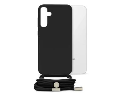 Mobilize Mobilize Lanyard Gelly Case for Samsung Galaxy S23 FE 5G Black