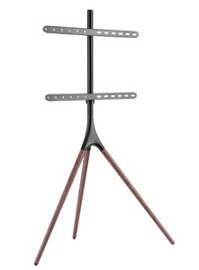 Techly ICA-TR18SAM flat panel vloer standaard 165,1 cm (65 ) Portable flat panel floor stand Zwart,