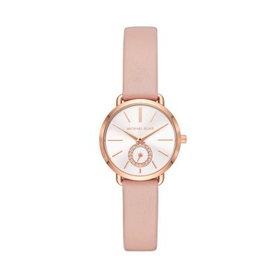 Horlogeband Michael Kors MK2735 Leder Roze 12mm