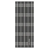 Cawö Cawö Sauna Check Saunadoek 80x200 anthrazit