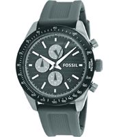Horlogeband Fossil BQ2251 Silicoon Grijs 14mm - thumbnail