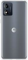 Just in Case Soft Design Motorola Moto E13 Back Cover Transparant - thumbnail