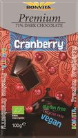 BonVita Premium Dark Chocolate Cranberry - thumbnail