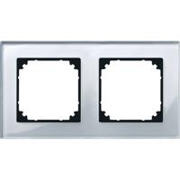 Merten 489260 Afdekking Frame M-Plan, System M Zilver 1 stuk(s)