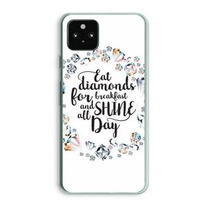 Diamonds: Google Pixel 5a 5G Transparant Hoesje