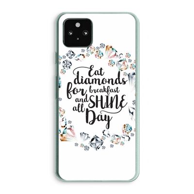 Diamonds: Google Pixel 5a 5G Transparant Hoesje