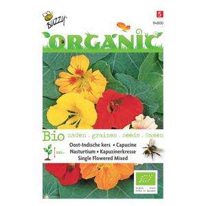 5 stuks Organic Oost-Indische kers hoge gemengd (Skal 14725)