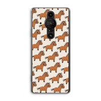 Pony: Sony Xperia Pro-I Transparant Hoesje