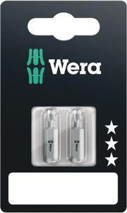 Wera 867/1 Z TORX® Bits, TX 10 x 25 mm - 1 x 2 stuk(s) - 05073313001