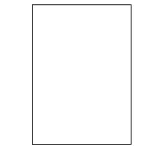 Premium A4 etiketten 210 x 297 mm wit 100 vel Sorex