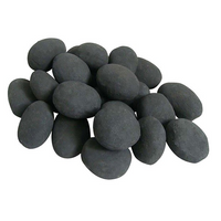 Keramische stenen 24 stuks - zwart Keramische stenen 24 stuks - zwart