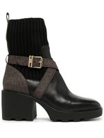 Michael Michael Kors bottines Keisha 75 mm en maille - Noir