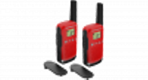 Motorola TALKABOUT T42 Rood - Walkie Talkie Set - Max. Bereik 4 km.