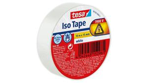 tesa 56192-00011-22 Isolatietape Wit (l x b) 10 m x 15 mm 1 stuk(s)