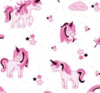 Behang kinderkamer Doodle stijl eenhoorn wereld