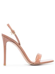 Gianvito Rossi sandales Ribbon 105 mm - Tons neutres