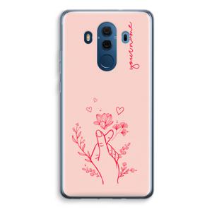 Giving Flowers: Huawei Mate 10 Pro Transparant Hoesje