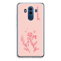 Giving Flowers: Huawei Mate 10 Pro Transparant Hoesje