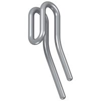 Leen Bakker - Plooibandhaken 24 Mm - 50 Stuks - Metaal - Zilverkleurig - 1x8.4x13 Cm