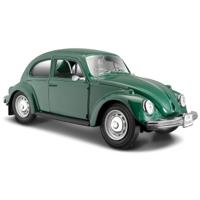 Modelauto Volkswagen Kever - groen - schaal 1:24 - speelgoed auto - schaalmodel