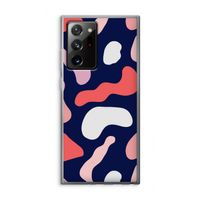Memphis Shapes Pink: Samsung Galaxy Note 20 Ultra / Note 20 Ultra 5G Transparant Hoesje